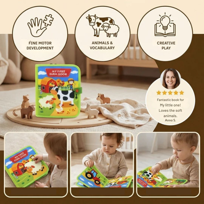 SproutPlay™ Interactive Farm Book — Spark Endless Joy and Confidence with Every Touch