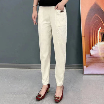 VioraLuxe™ Cotton Pants — Experience All-Day Freedom with Soft, Stretchy Comfort That Flaunts Your Best Shape