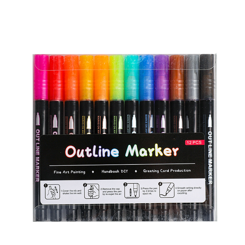 ChromaTwine™ — Ignite Your Art with Dazzling Dual-Color Metallic Magic