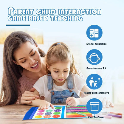 NumeriSnap™ — Ignite Your Child’s Joy and Confidence with Every Fraction Tactile Play