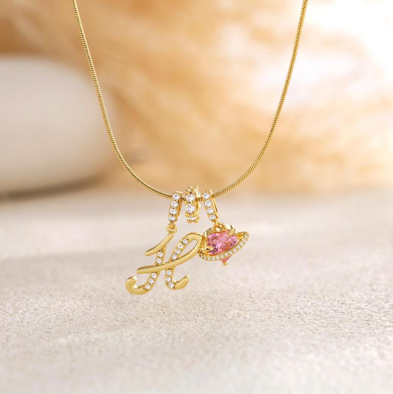 AuraNest™ 3-Layer Initial Necklace — Wear Your Story in Radiant Gold and Effortless Elegance