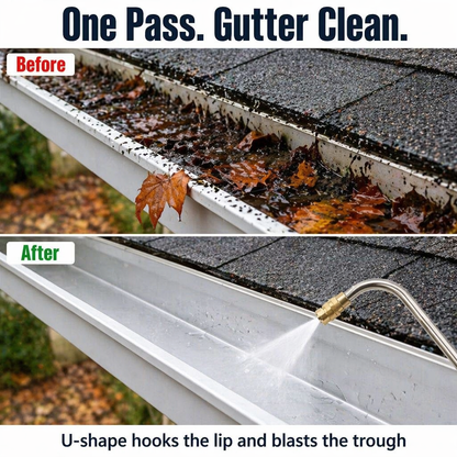 SkySweep™ — Eliminate Gutters, Siding & Upstairs Dirt Without Using a Ladder