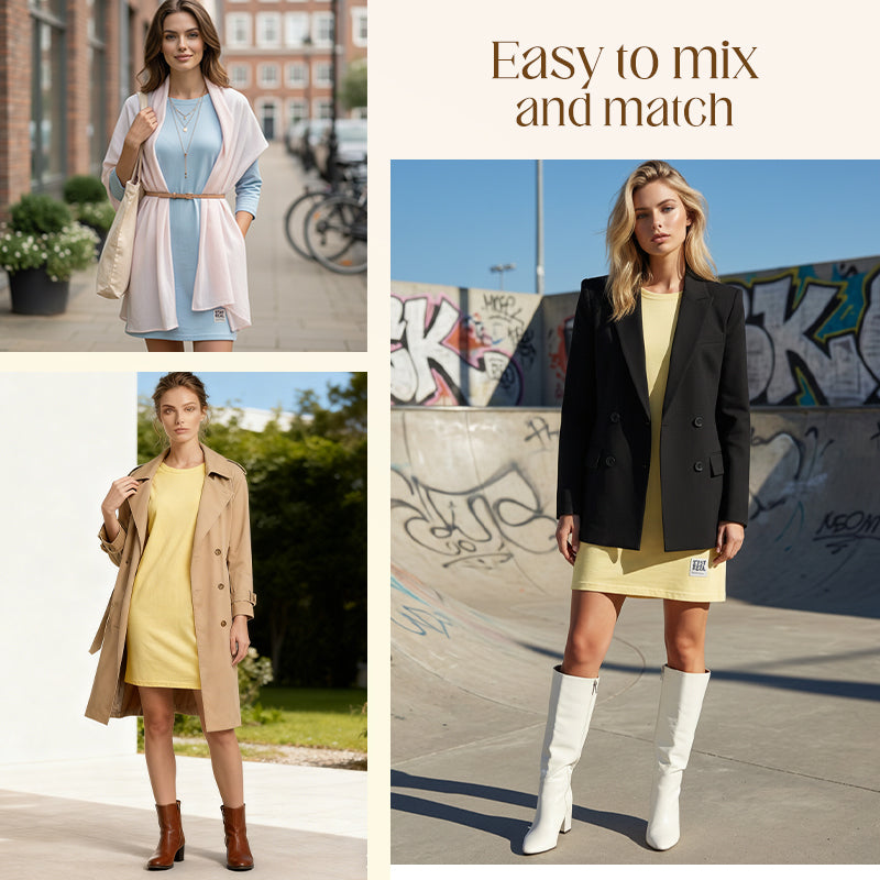VeraVibe™ Dress — Feel Unstoppable with Feather-Soft Freedom and Effortless Style