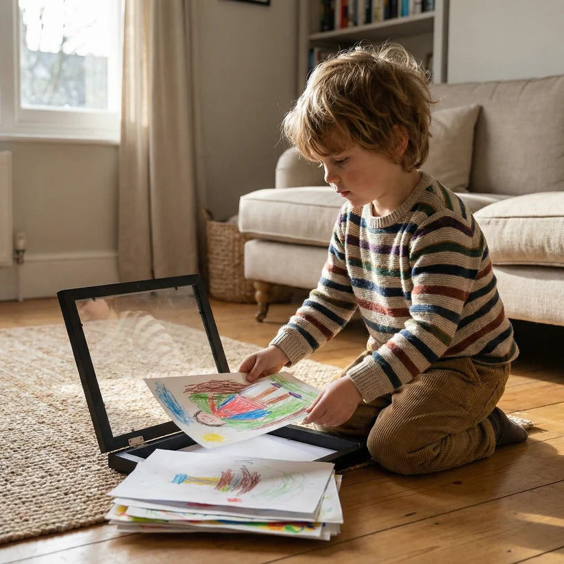 LumiNest™ — Turn Every Scribble into a Proudly Displayed Masterpiece