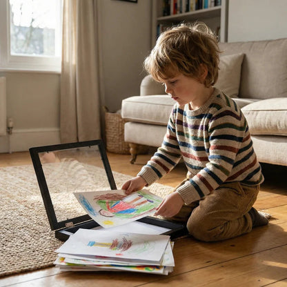 LumiNest™ — Turn Every Scribble into a Proudly Displayed Masterpiece