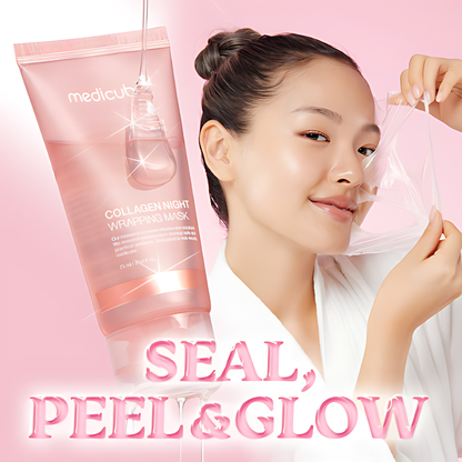 RejuvaSilk™ Collagen Night Wrap — Wake Up to Firm, Radiant Skin That Glows with Youthful Bounce