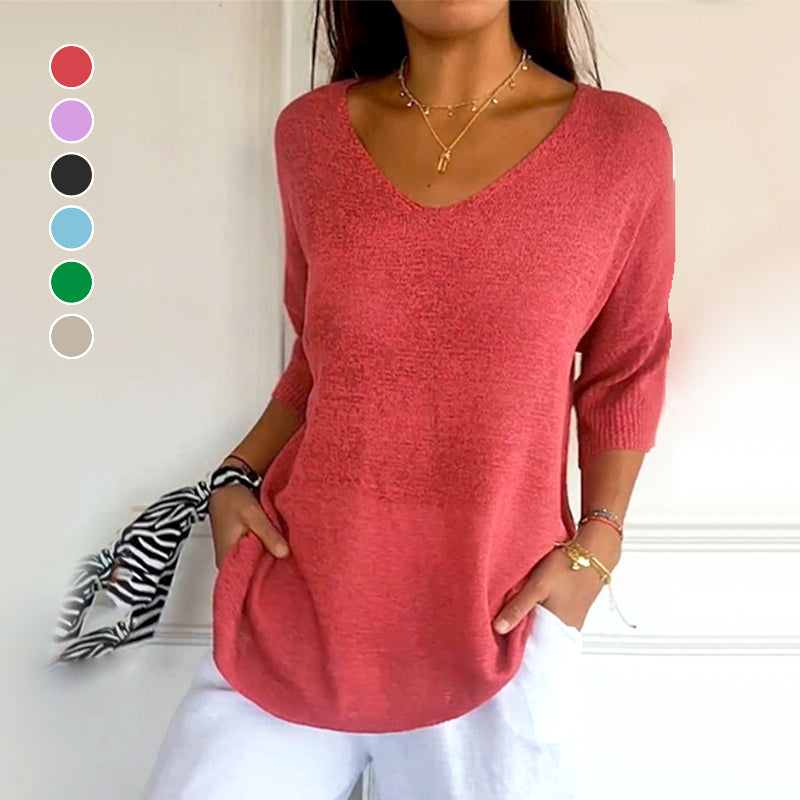 VentoFlex™ V-Neck Shirt — Unlock All-Day Freedom and Effortless Confidence