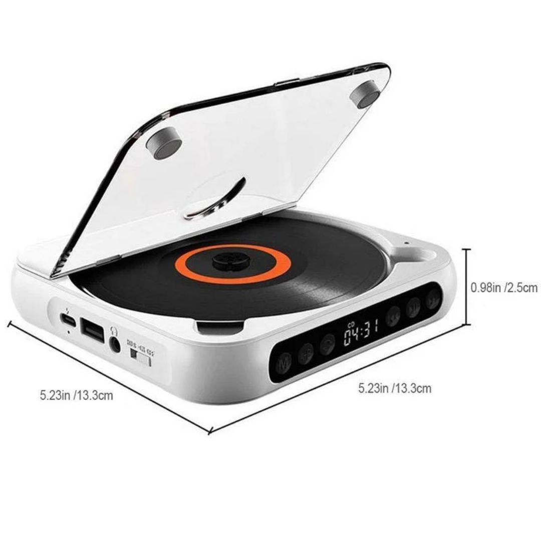 PulseWave™ Portable CD Player — Escape into Pure, Portable Sound Freedom Everywhere You Go
