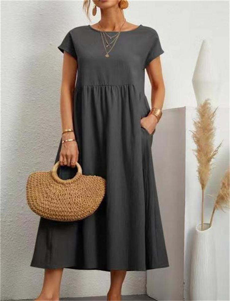 BreezeAura™ Dress — Your All-Day Shield Against Heat, Sweat, and Style Struggles