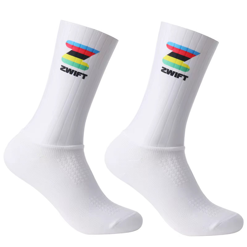 Cycling Socks Seamless Anti-Slip Compression
