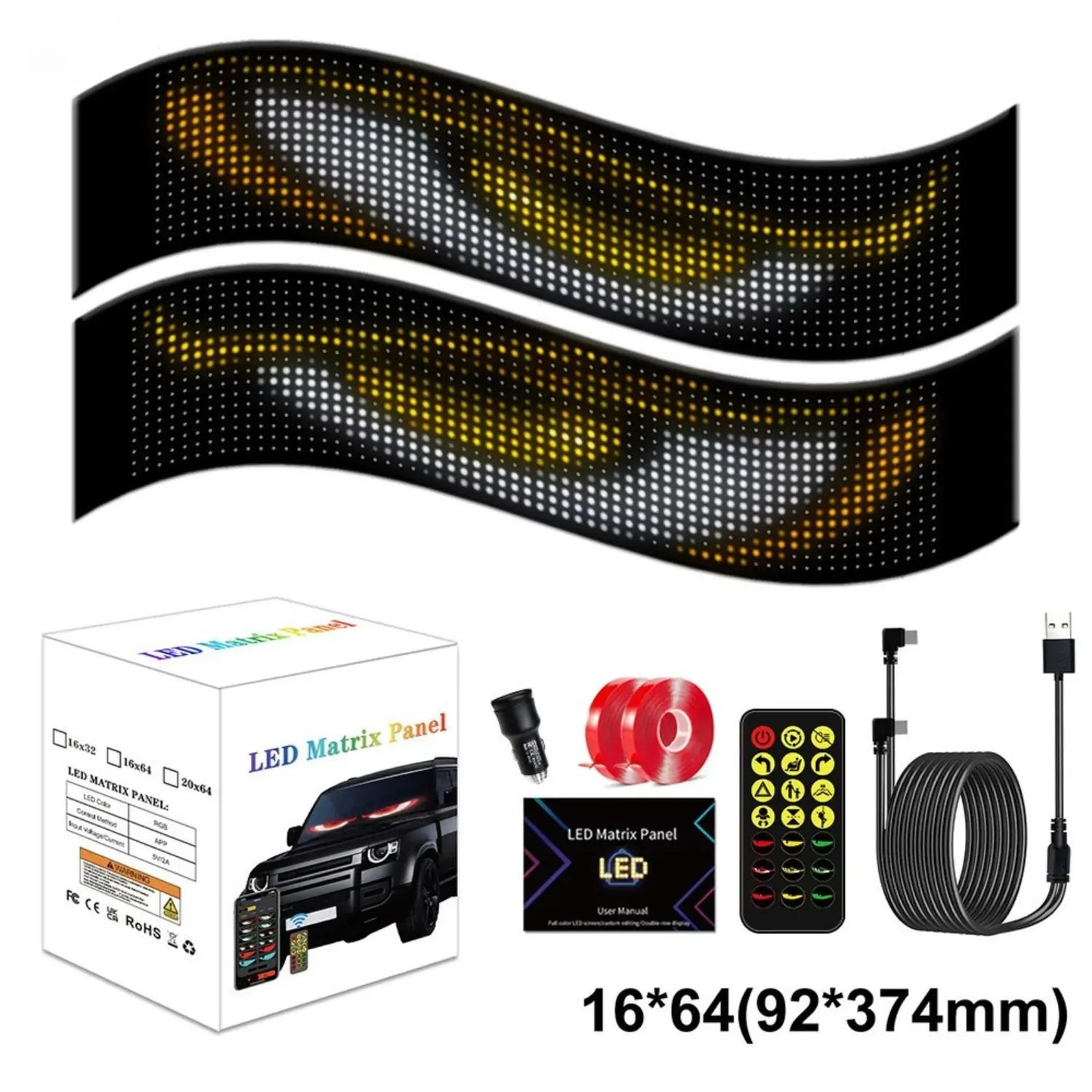 BlazeMatrix™ — Turn Every Drive into an Unstoppable, Head-Turning Light Show