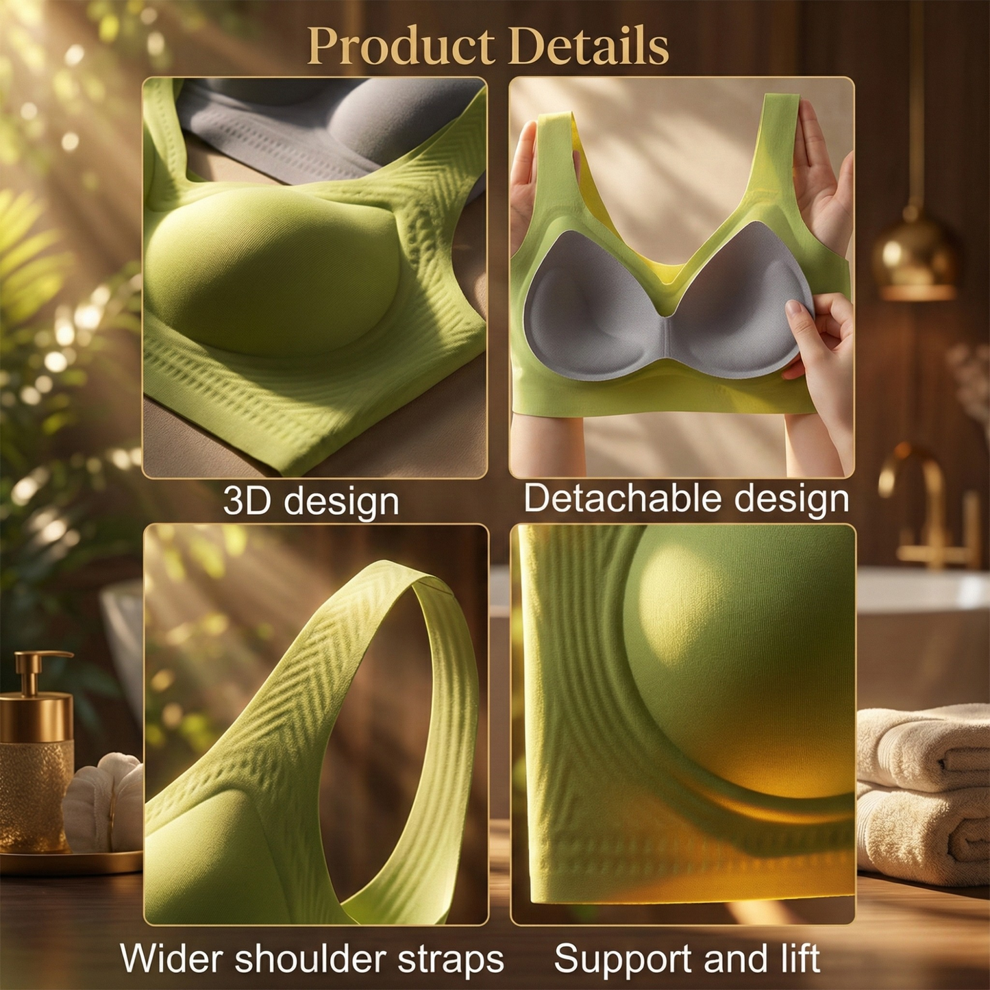 VeilLift™ — Experience All-Day Freedom with Effortless, Wire-Free Support