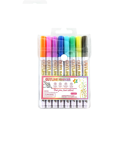 ChromaTwine™ — Ignite Your Art with Dazzling Dual-Color Metallic Magic