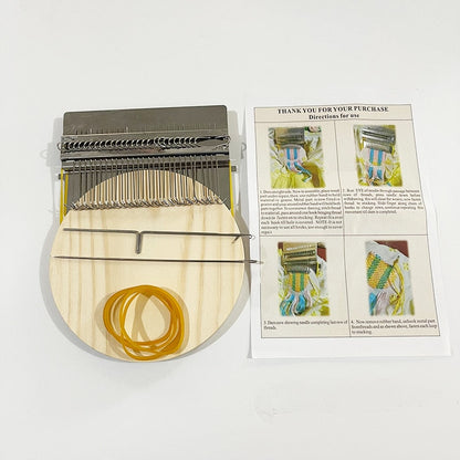 WeaveCraft™ Mini Loom — Transform Your Worn-Out Clothes into Stunning Creations Instantly