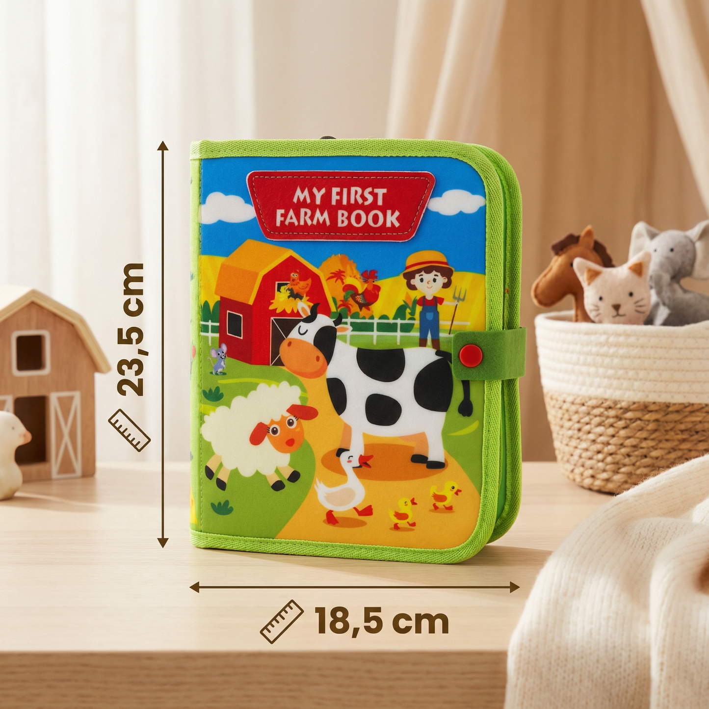 SproutPlay™ Interactive Farm Book — Spark Endless Joy and Confidence with Every Touch