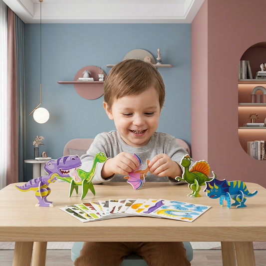 ImagineWorx™ 3D Puzzle Set — Ignite Creativity and Confidence with Every Colorful Snap
