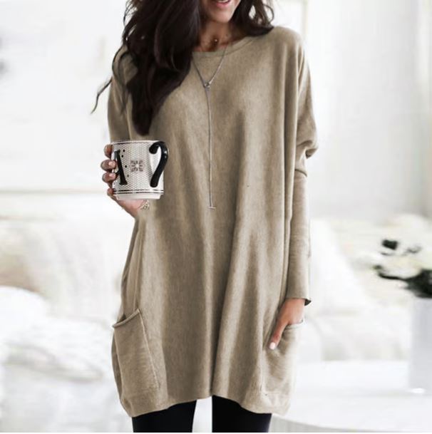 SerennaAura™ PocketBlouse — Wrap Yourself in All-Day Softness and Effortless Style