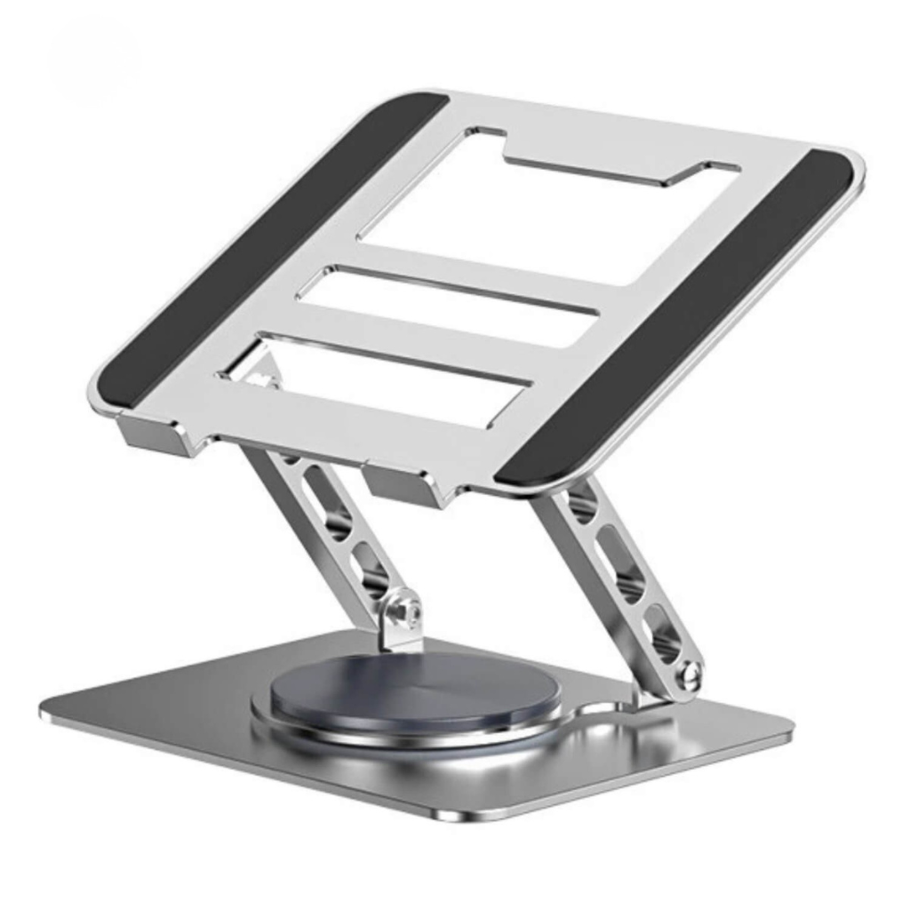 FlowLift™ Stand — End Neck Pain and Boost Focus with Effortless 360° Comfort