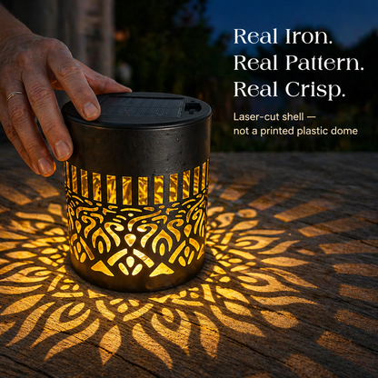 LumaMandala™ — Project Mesmerizing Mandala Designs Over Your Patio Each Night