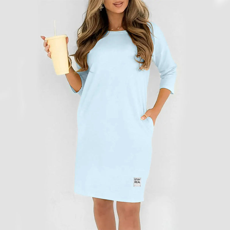 VeraVibe™ Dress — Feel Unstoppable with Feather-Soft Freedom and Effortless Style