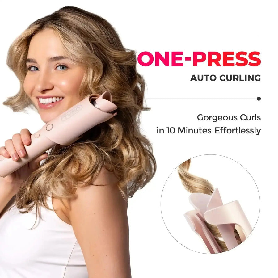 SilqueWave™ — Effortless, Damage-Free Curls That Command Attention All Day Long