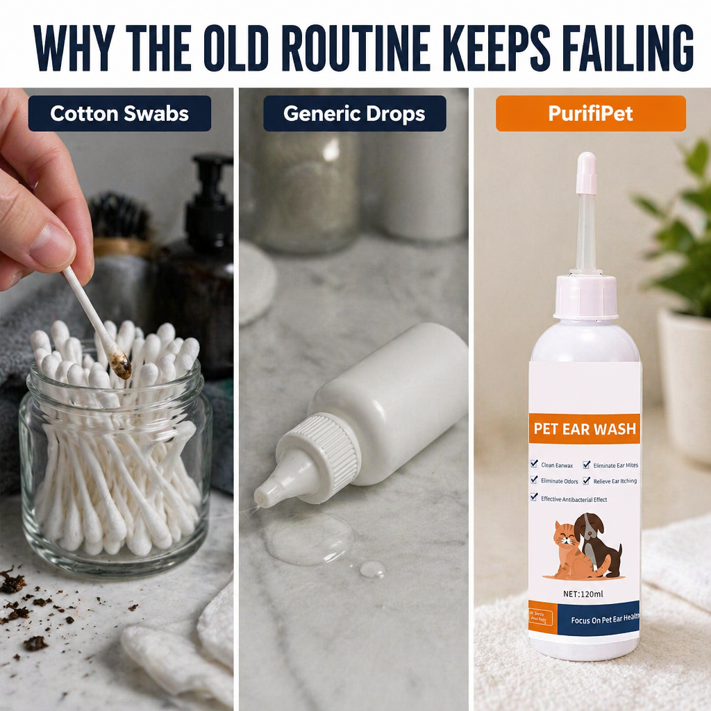 PurifiPet™ — Halt the Scratching, Remove the Wax & Soothe Itchy Pet Ears