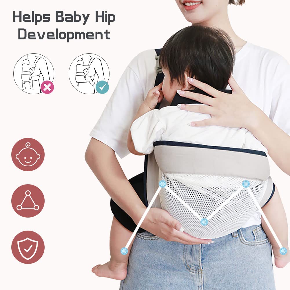 HaloNest™ — Carry Your Baby Pain-Free All Day with Cool, Custom Comfort