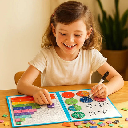 NumeriSnap™ — Ignite Your Child’s Joy and Confidence with Every Fraction Tactile Play