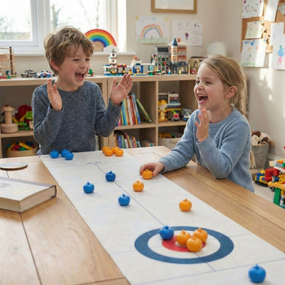 FluxCurl™ Mini Curling Set — Ignite Sharp Focus and Unforgettable Family Showdowns