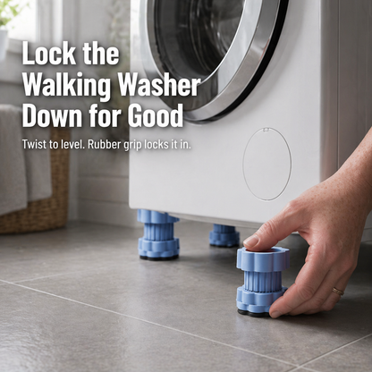 TruBalánce™ — Halt Washer Movement, End the Vibration, Protect Your Floors