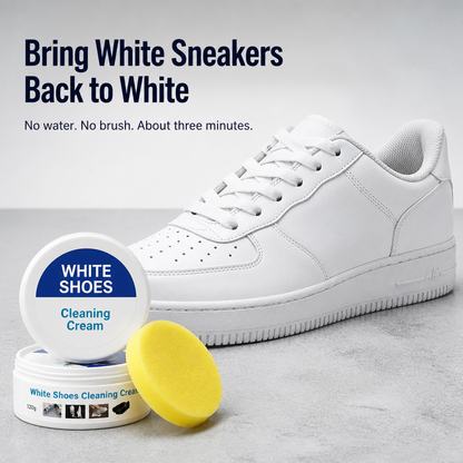 RevitaShine™ Cleaning Cream — Instantly Erase Dirt and Yellowing for Sneakers That Look Brand New
