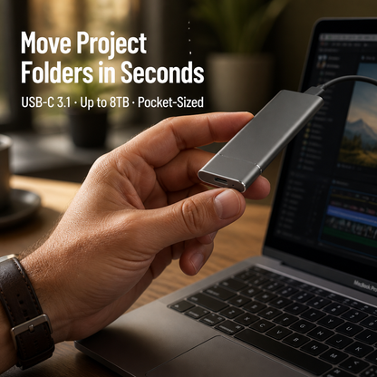 TurboVault™ — Experience Lightning-Speed Storage That Frees Your Time and Fuels Your Creativity